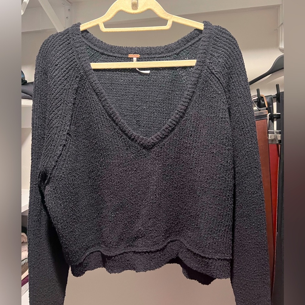 Free People cropped sweater